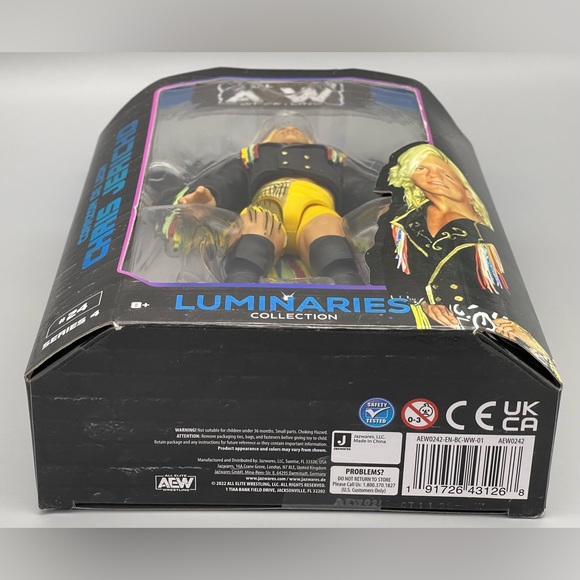 Chris Jericho & MJF Bundle AEW Unmatched Luminaries Series 4 #24 & #29 NEW - Picture 5 of 10
